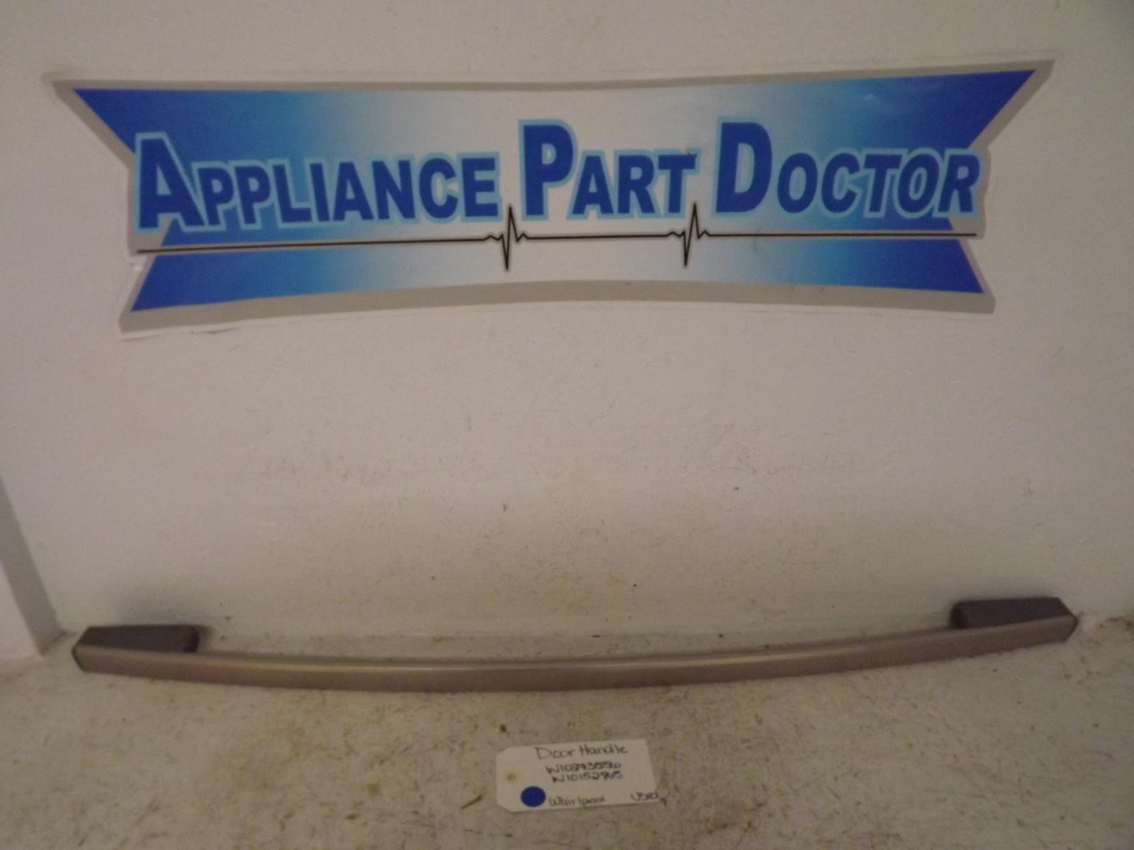 Whirlpool Refrigerator W10273556 W10152865 Door Handle Used Whirlpool Refrigerator W10273556 W10152865 Door Handle Used